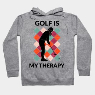 Golf Is My Therapy Hoodie